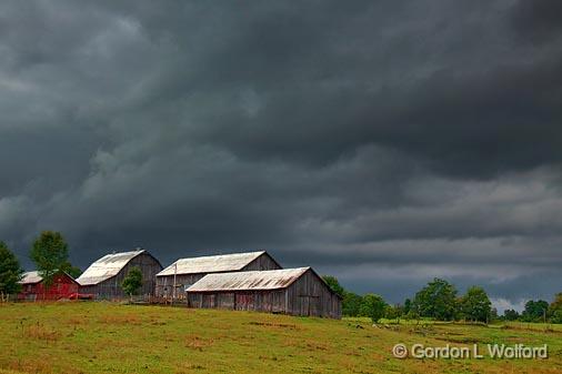 Four Barns_03964.jpg - Photographed near Orillia, Ontario, Canada.